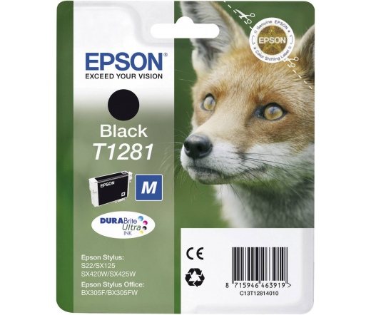 Epson T1281 Fekete tintapatron