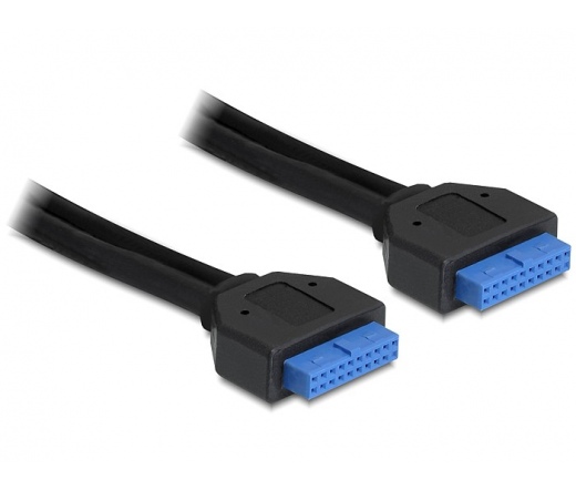 Delock Cable USB 3.0 pin header female / female 45