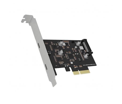 Icy Box 2x USB 3.1 Type-C PCIe bővítőkártya