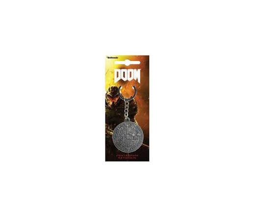 Doom Keychain "Pentagram"