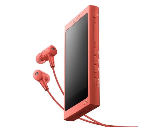 Sony NW-A45HN szürkületi vörös