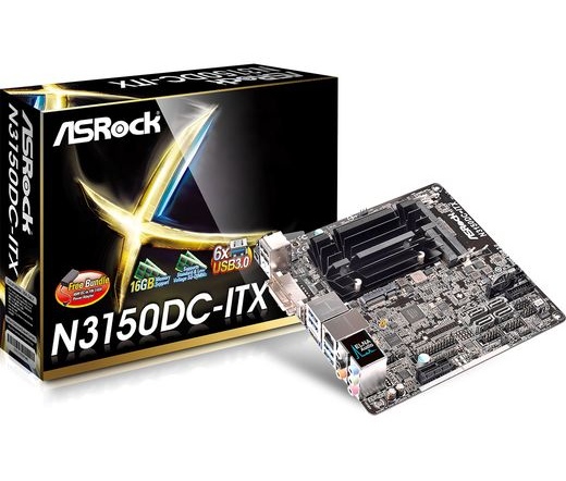ASRock N3150DC-ITX alaplap