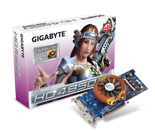 Gigabyte ATI Radeon HD 4850 512MB PCIE