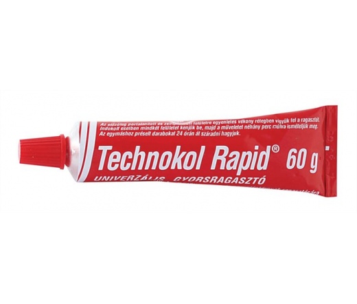 Technokol Ragasztó, folyékony, 60 g, "Rapid" piros
