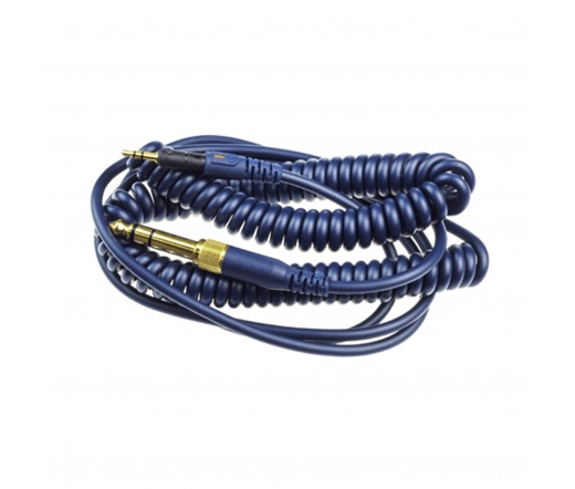 Audio Technica M50x/M40x 3m spirálkábel kék