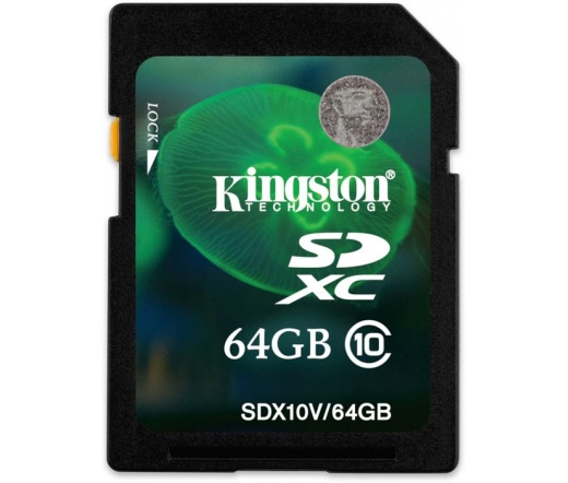 Kingston SDXC 64GB Class 10