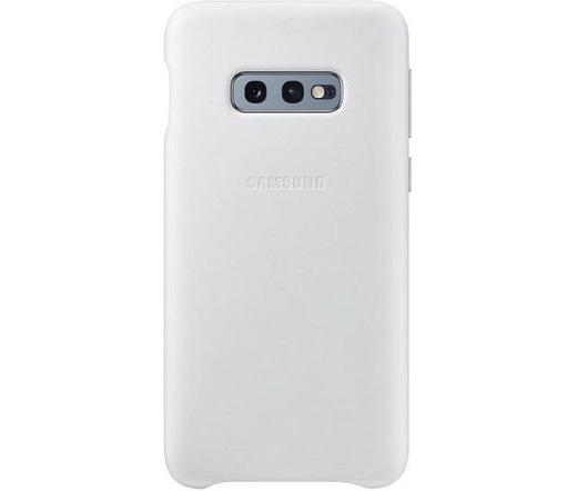Samsung Galaxy S10e bőrtok fehér