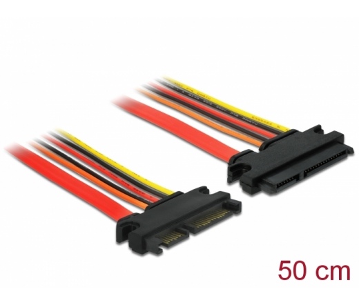 Delock SATA 6Gb/s bővítő kábel 50 cm