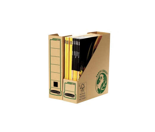 Fellowes Iratpapucs,80 mm, "BANKERS BOX® EARTH