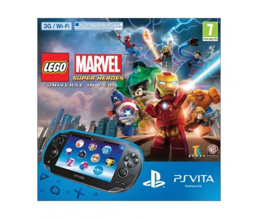 Sony PS Vita Wifi/3G + Lego Marvel Super Heroes
