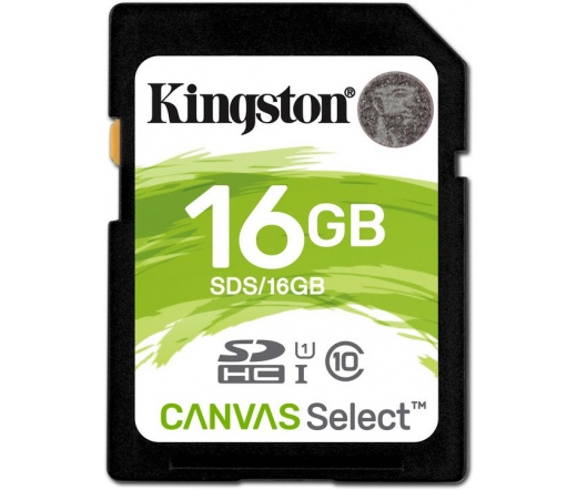 Kingston Canvas Select SD 16GB UHS-I CL10