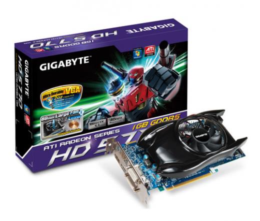 Gigabyte GV-R577UD-1GD ATI Radeon HD 5770 1GB PCIE