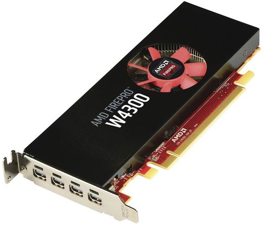 HP AMD FirePro W4300 4GB