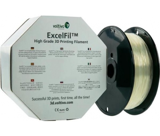 Voltivo ExcelFil 3D ABS 3mm átlátszó