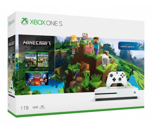 Xbox One S 1TB + Minecraft + Minecraft Surv. Mode