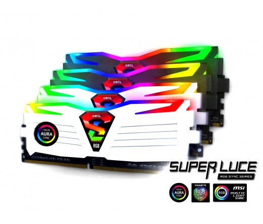 DDR4 8GB 2666MHz GeIL Super Luce RGB Sync CL16