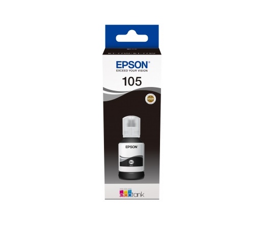 Epson 105 Fekete tintapalack