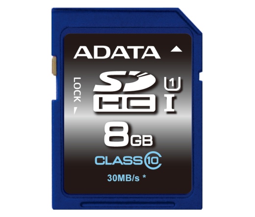 ADATA Premier SD 8 GB UHS-I CL10