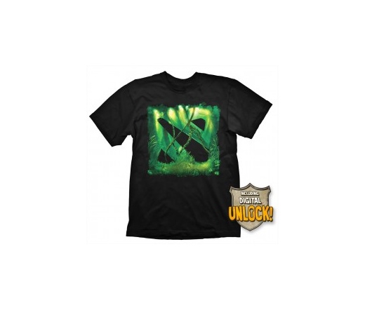 DOTA 2 T-Shirt "Jungle + Ingame Code", M