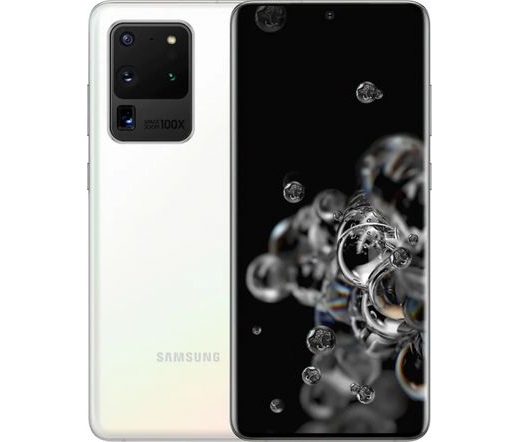 Samsung Galaxy S20 Ultra 5G Dual SIM fehér