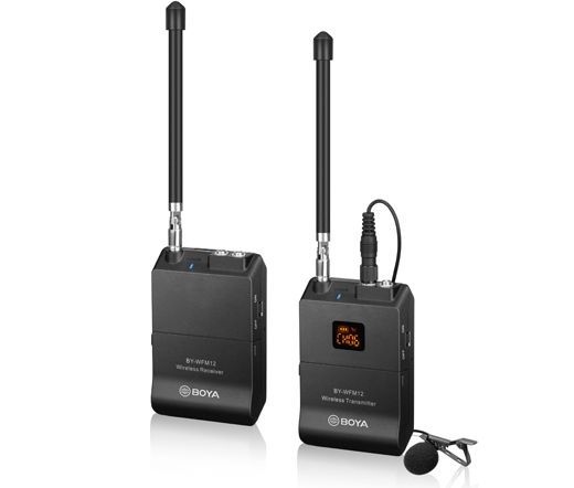 Boya BY-WFM12 VHF vezeték nélküli adó-vevő