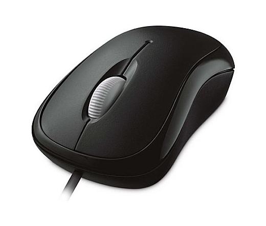 Microsoft Basic Optical Mouse USB Fekete