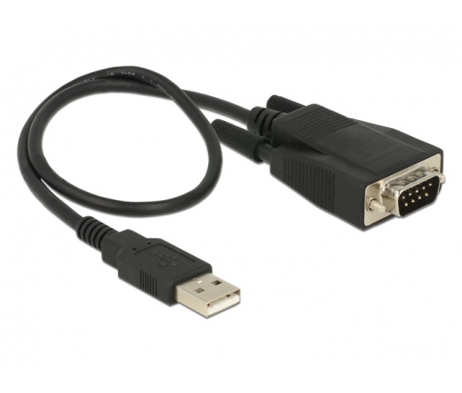 Delock USB > RS232 soros port ESD védelemmel