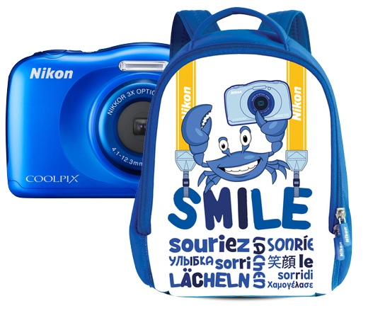 Nikon COOLPIX W100 hátizsák kit kék