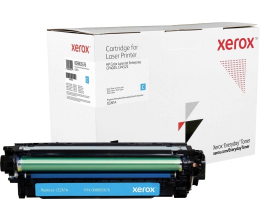 Xerox 006R03676 utángyártott HP CE261A cián toner