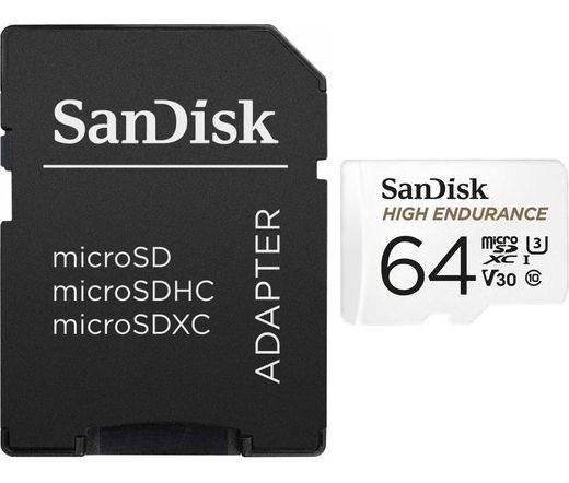 SanDisk microSDXC High Endurance r100/w40 64GB