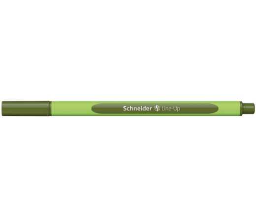 Schneider Tűfilc, 0,4 mm, "Line-Up", olívazöld