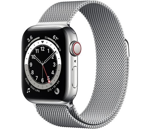 Apple Watch Series 6 LTE 40mm rm. acél ezüst