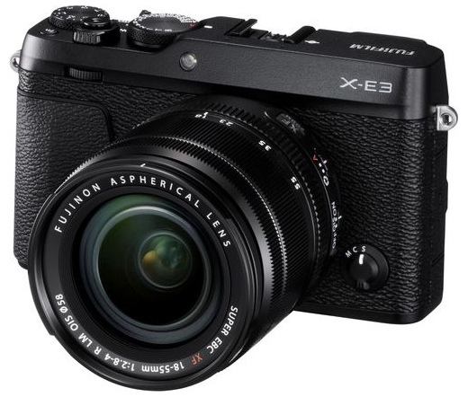 Fujifilm X-E3 + 18-55mm fekete kit