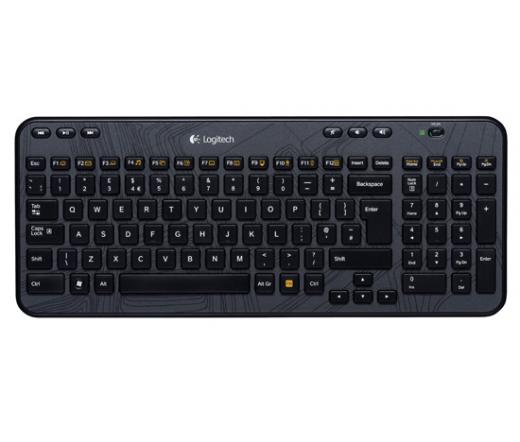 Logitech Wireless Keyboard K360 fekete
