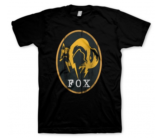 Metal Gear Solid 5 póló "FOX black" L