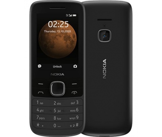 Nokia 225 4G Dual SIM Fekete