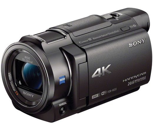 Sony FDR-AX33 4K Handycam®