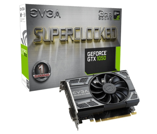EVGA GeForce GTX 1050 SC GAMING 3GB