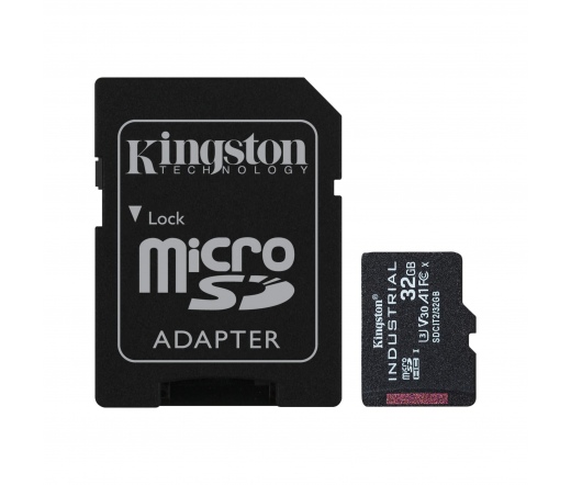 Kingston Industrial microSDHC 32GB + adapter