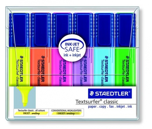 Staedtler Szövegkiemelő készlet, 1-5 mm, 6 szín