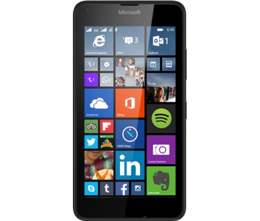 Microsoft Lumia 640 DS fekete