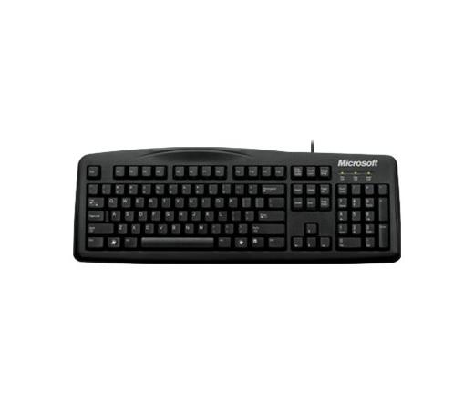 Microsoft Wired Keyboard 200 Fekete
