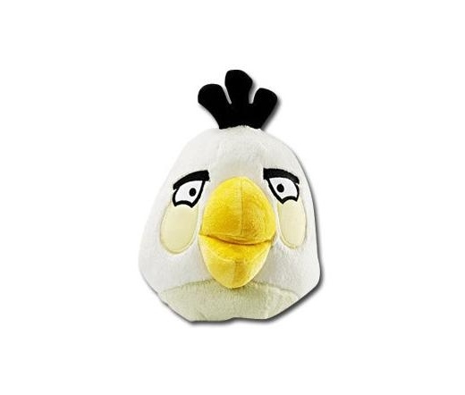 Angry Birds plüss zenélő 20 cm fehér madár