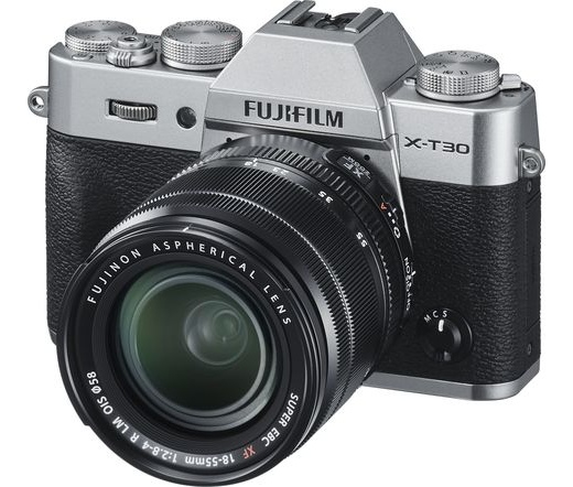 Fujifilm X-T30 XF18-55mm f/2.8-4 R kit ezüst