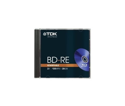 TDK BD-RE 25GB normál tokban