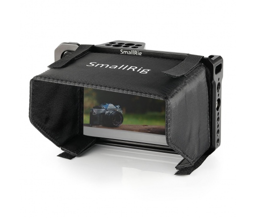 SMALLRIG Monitor Cage with Sunhood for SmallHD 502