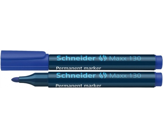 Schneider Alkoholos marker, 1-3 mm, kúpos, kék