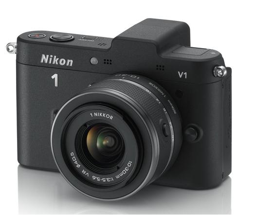 Nikon 1 V1 + 10-30 VR Kit Fekete