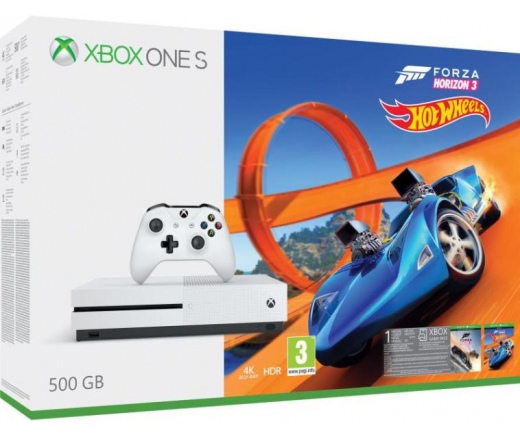 Xbox One S 500GB Forza Horizon 3 + Hot Wheels DLC