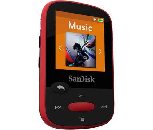SANDISK Clip Sport  4GB Piros